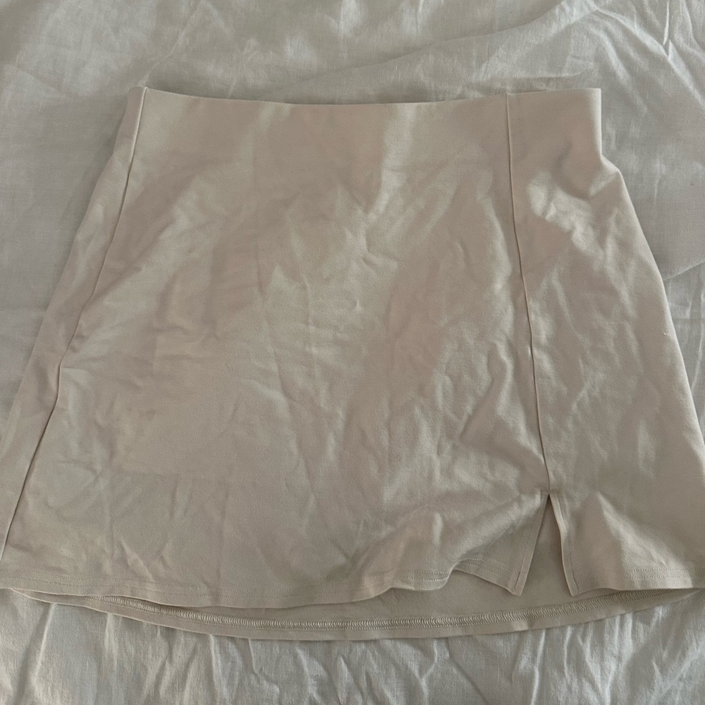 American Eagle Outfitters Cream Skirt